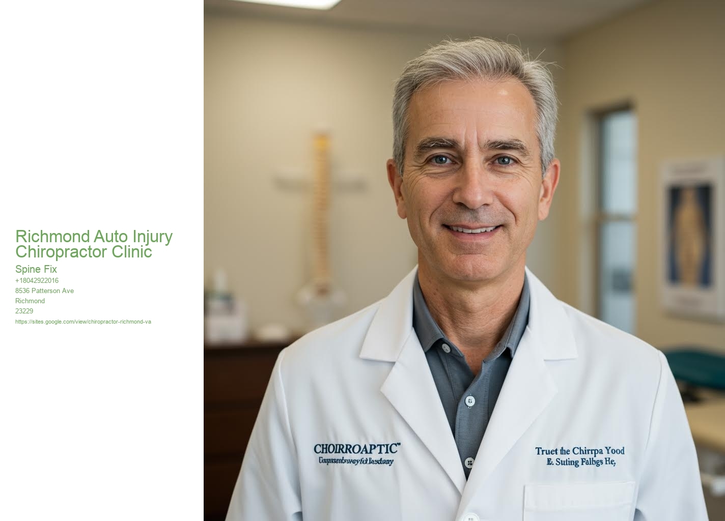 Richmond Auto Injury Chiropractor Clinic